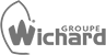 Wichard logo in grayscale.